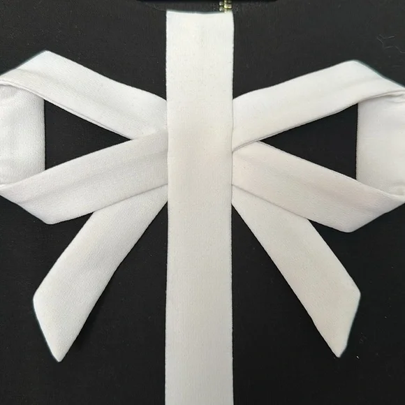 Ted  Bake bow dress Black TB 5 US 12 NWOT Large - Picture 4 of 9